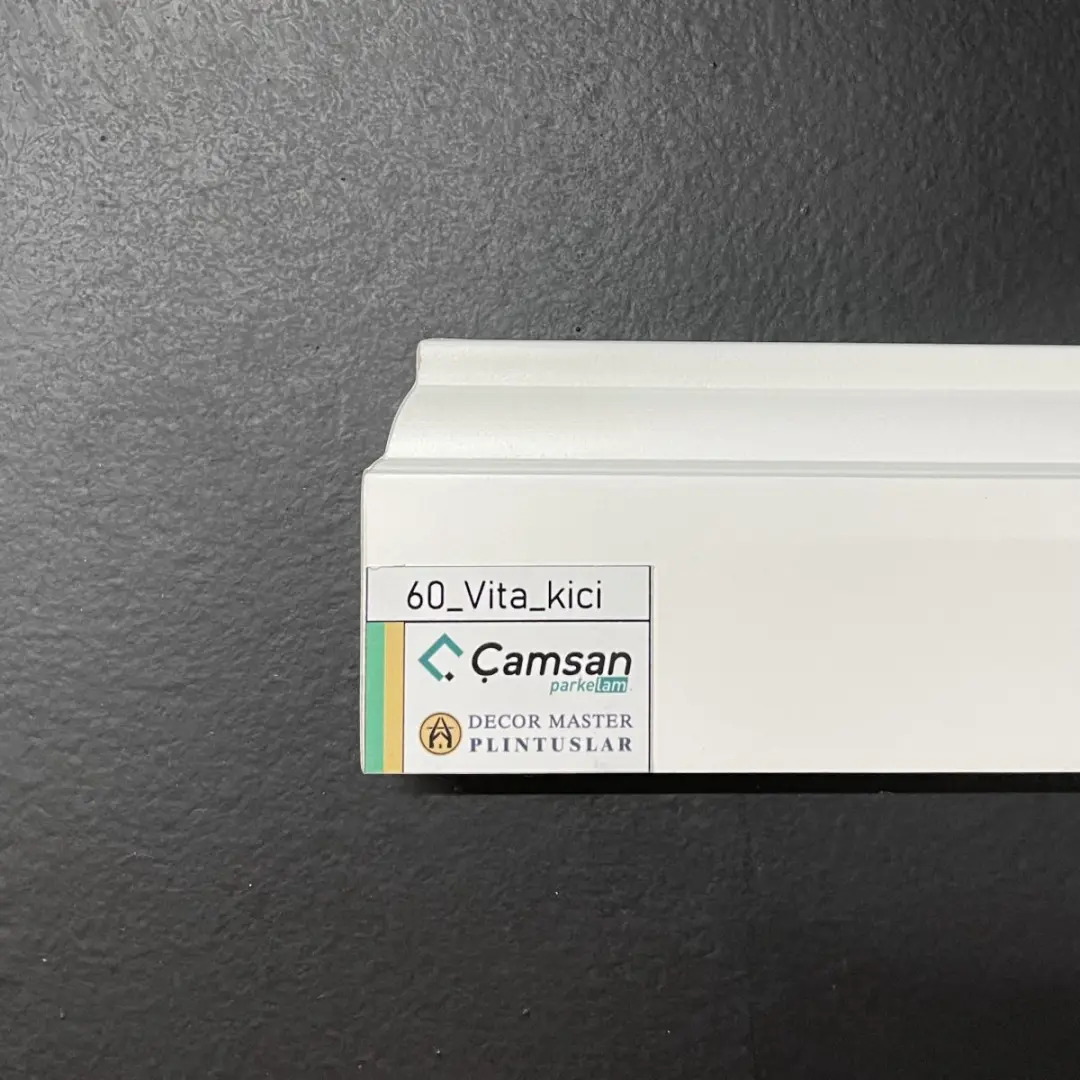 Decor Master 60 Kici Vita | MDF plintus 60 mm profil