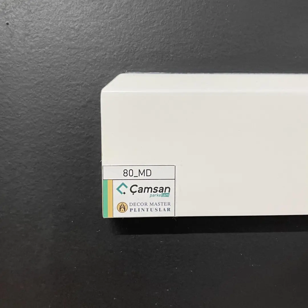 Decor Master 80 MD | MDF Skirting Board 80 mm