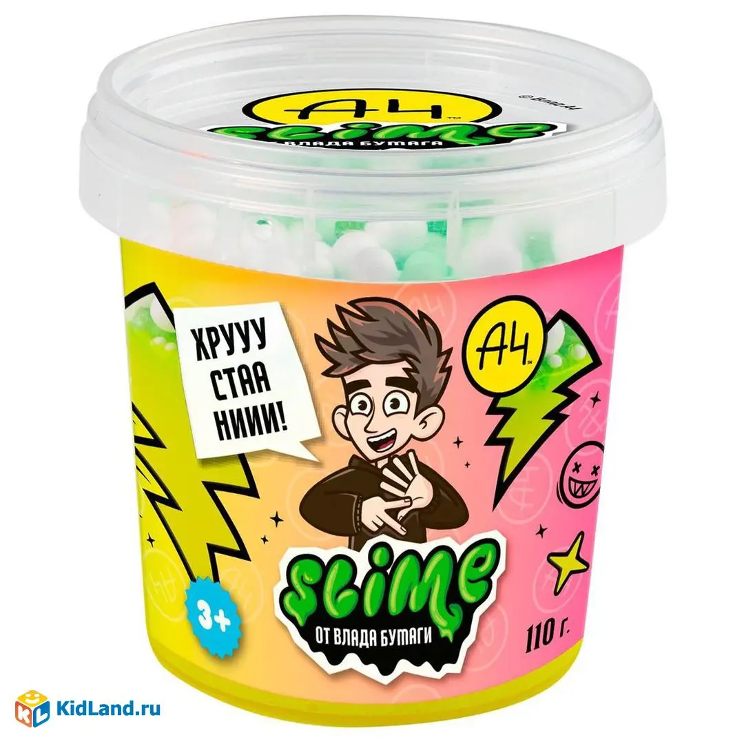 Slime 4610092610603 | Sary Crunch Slime 110 g