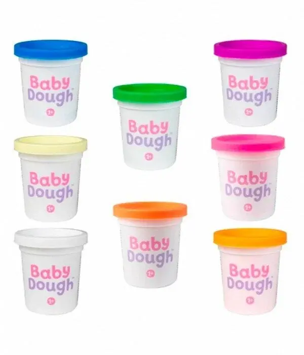 Baby Dough 1548 | Modeling Dough 4 Colors Natural Eco-Friendly
