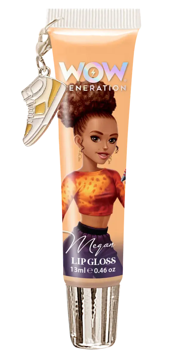 WOW Generation 8436589960008 | Children's Lip Gloss Orange with Charm Pendant