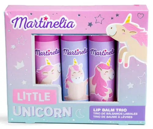 MARTINELIA 8436609398231 | Lip Balm Gift Set for Children Sensitive Lips Trio