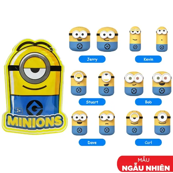 Minions 6911400434231 | Kolleksiýa figurinleri 12 gahryman + seýrek King Bob