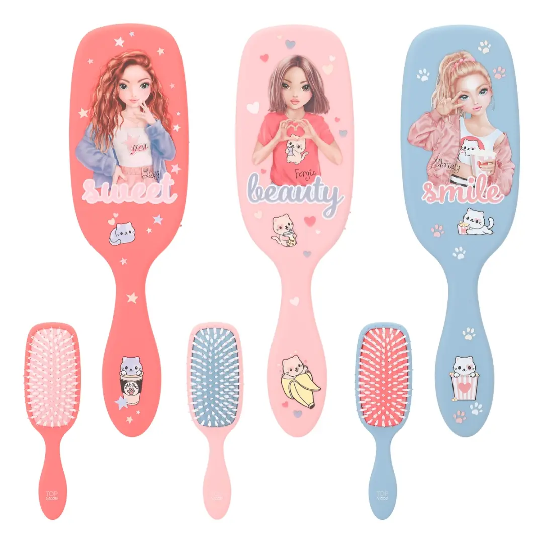 TOPModel 4010070646318 | Hairbrush Paddle Rubberized Surface