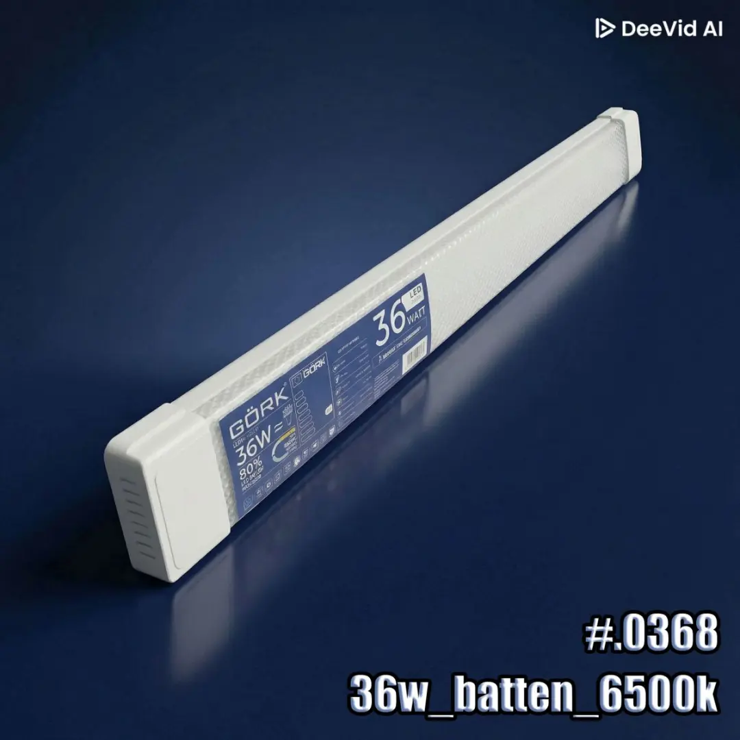 GÖRK 8566633990368 | LED Batten Lamp 36W 6500K