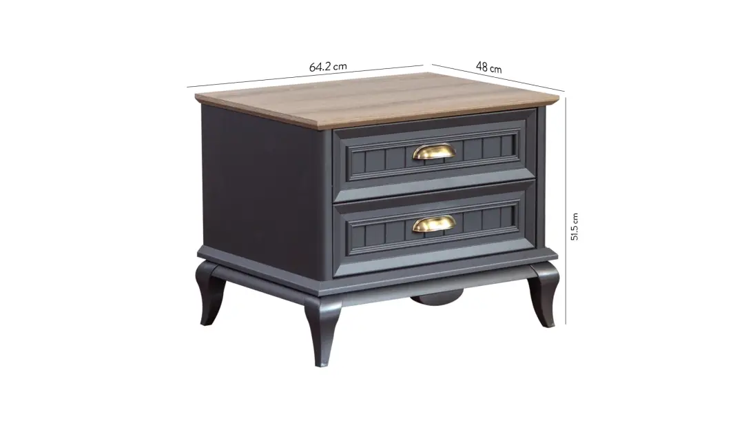 ANGELIC 3200379750 | Narrow Drawer Space-Saving Design