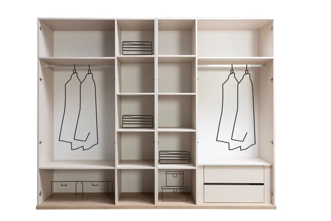 KELEBEK 3200408269 | 15 bölümli şkaf