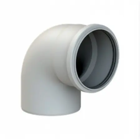 Deryaplastik B11.02790 | 3G Pipe Elbow 75 mm 90° PVC Pack 50