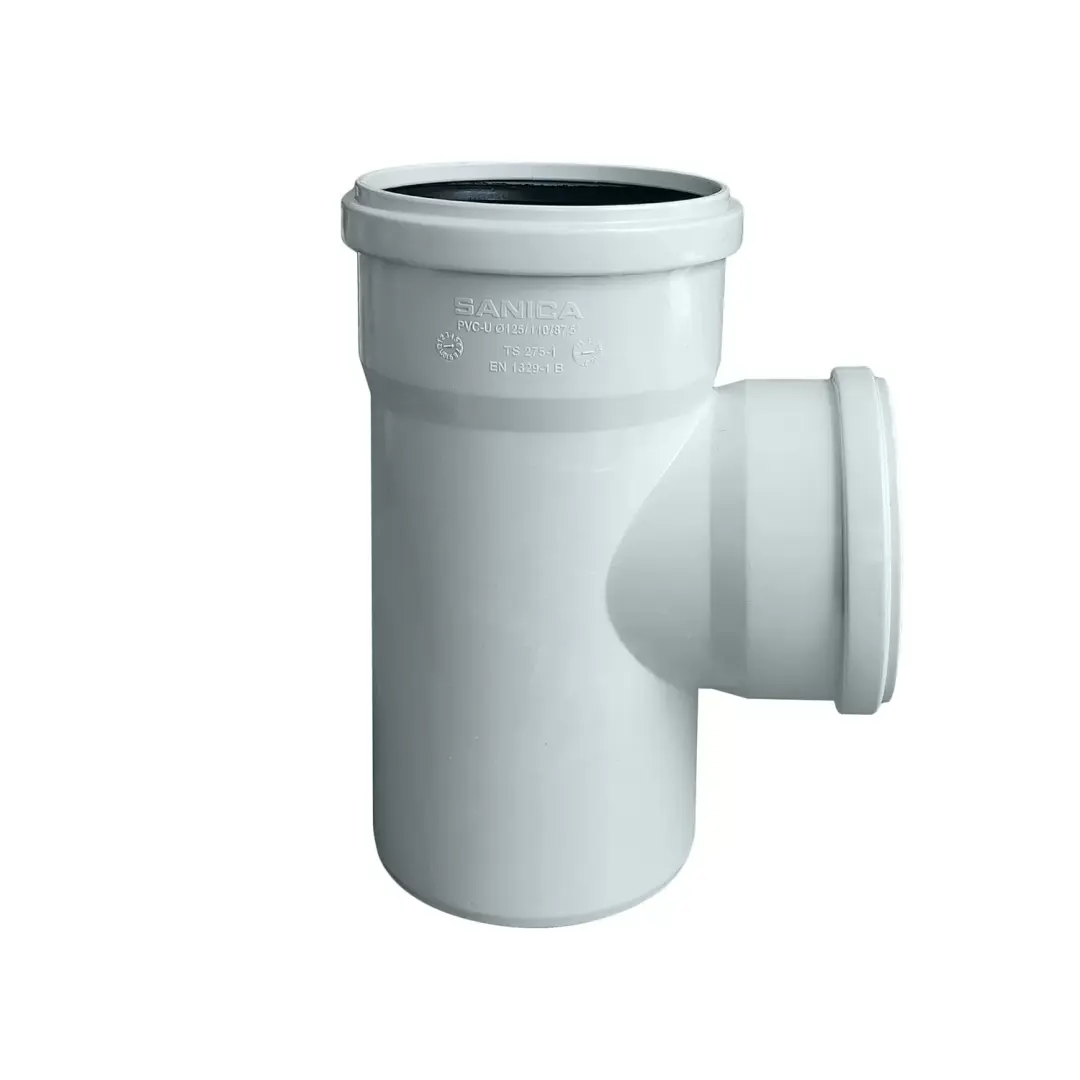 Deryaplastik B06.02184 | Silent Sewer Tee 75mm Polypropylene