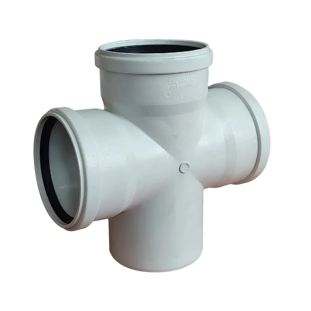 Deryaplastik B04.02072 | PVC dörtleýinji fiting 50 mm