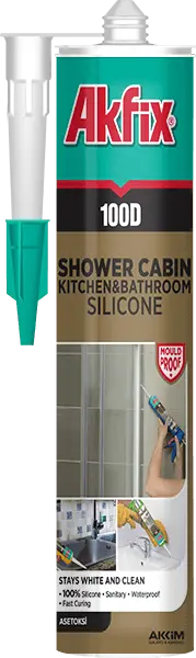 Akfix 100D | Silicone Sealant Transparent 310 ml