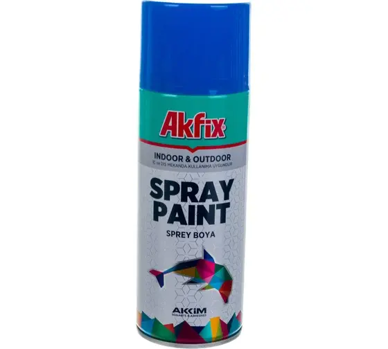 Akfix | Спрей-краска Синий Быстросохнущая