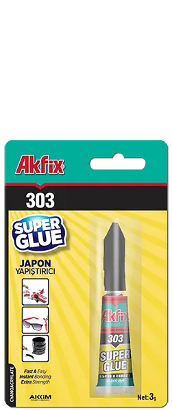 Akfix 303 | Super Glue Tube 3g