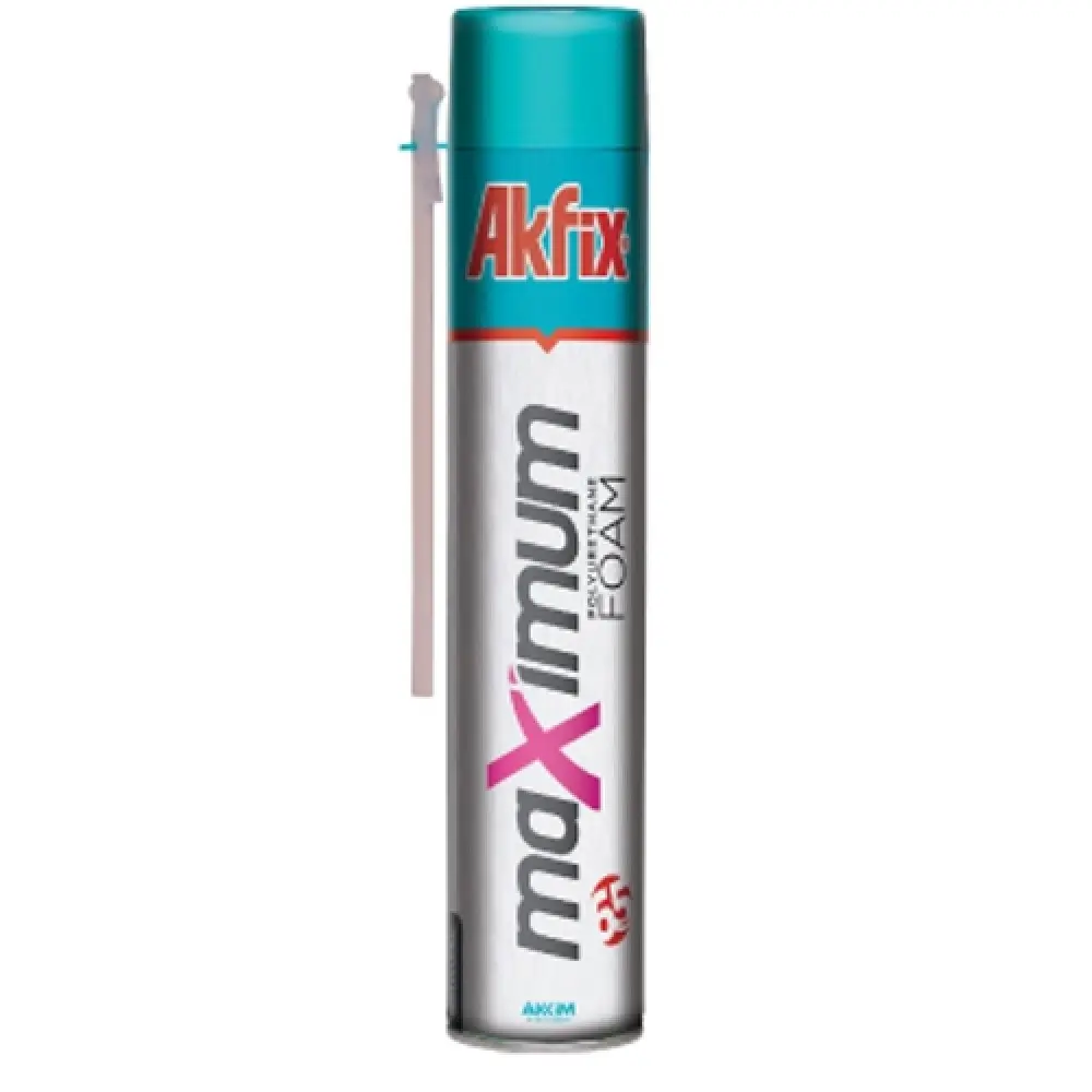Akfix MAXIMUM 65L | PU Foam for Door & Window Frames 850ml