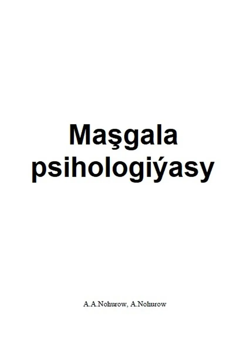 Train Brain | Kitap Maşgala psihologiýasy Türkmen dili