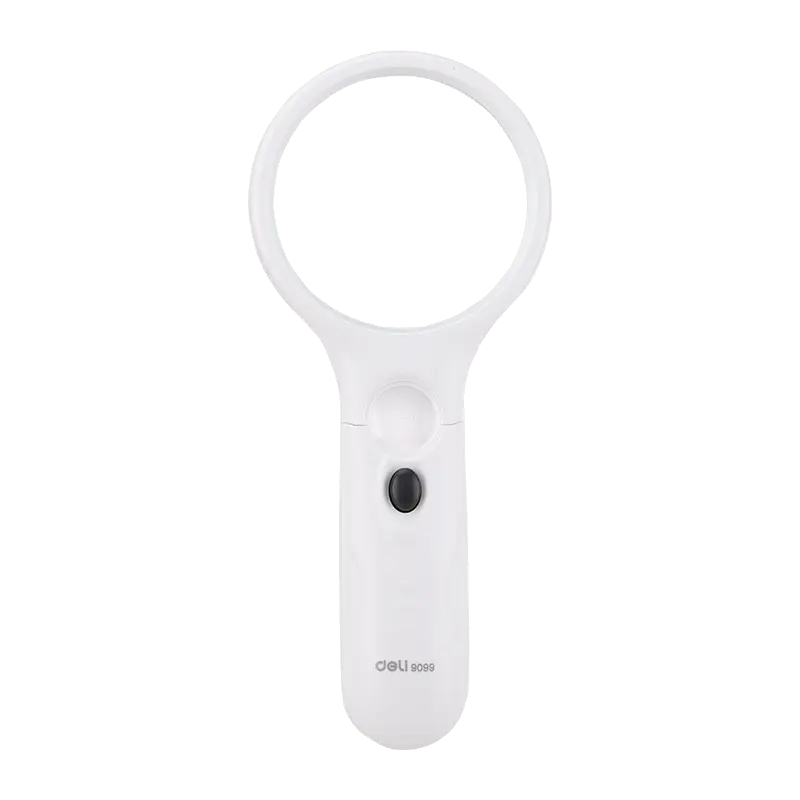 E9099 | Лупа белая с LED-подсветкой