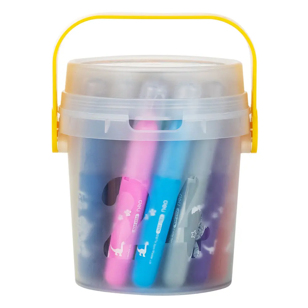 Deli C154-24 | Набор фломастеров 24 цвета