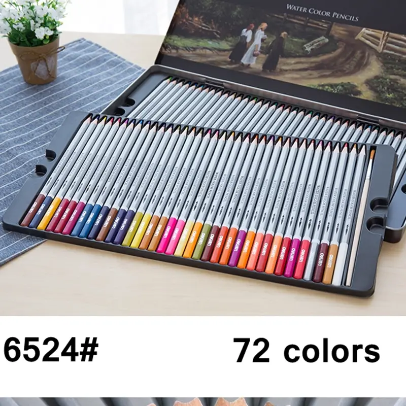 Deli No.6524 | Water Color Pencil 72 pcs Bulk Pack