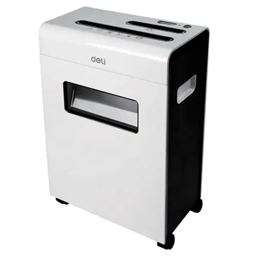 Deli No.9921 | Paper Shredder 6 Sheets 16L A4 220mm