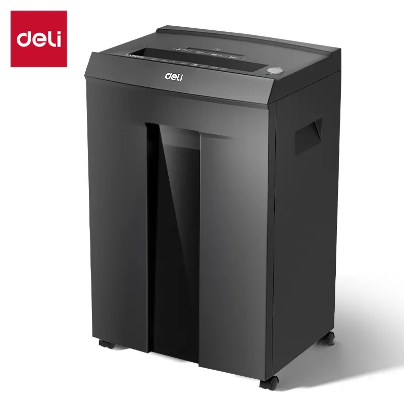 Deli No.9907 | Paper Shredder 8 Sheets + 1 CD Cross-Cut