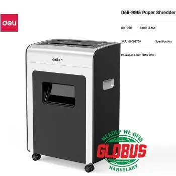 Deli No.9915 | Шредер 10 листов Микро-резка 3x15мм