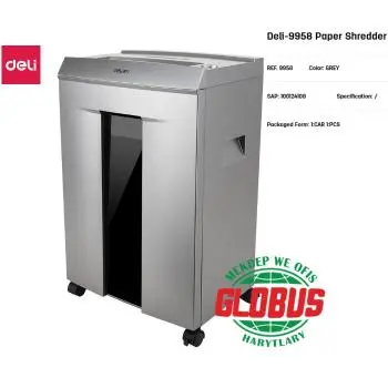 Deli No.9953 | Офисный уничтожитель 8 листов 1 CD