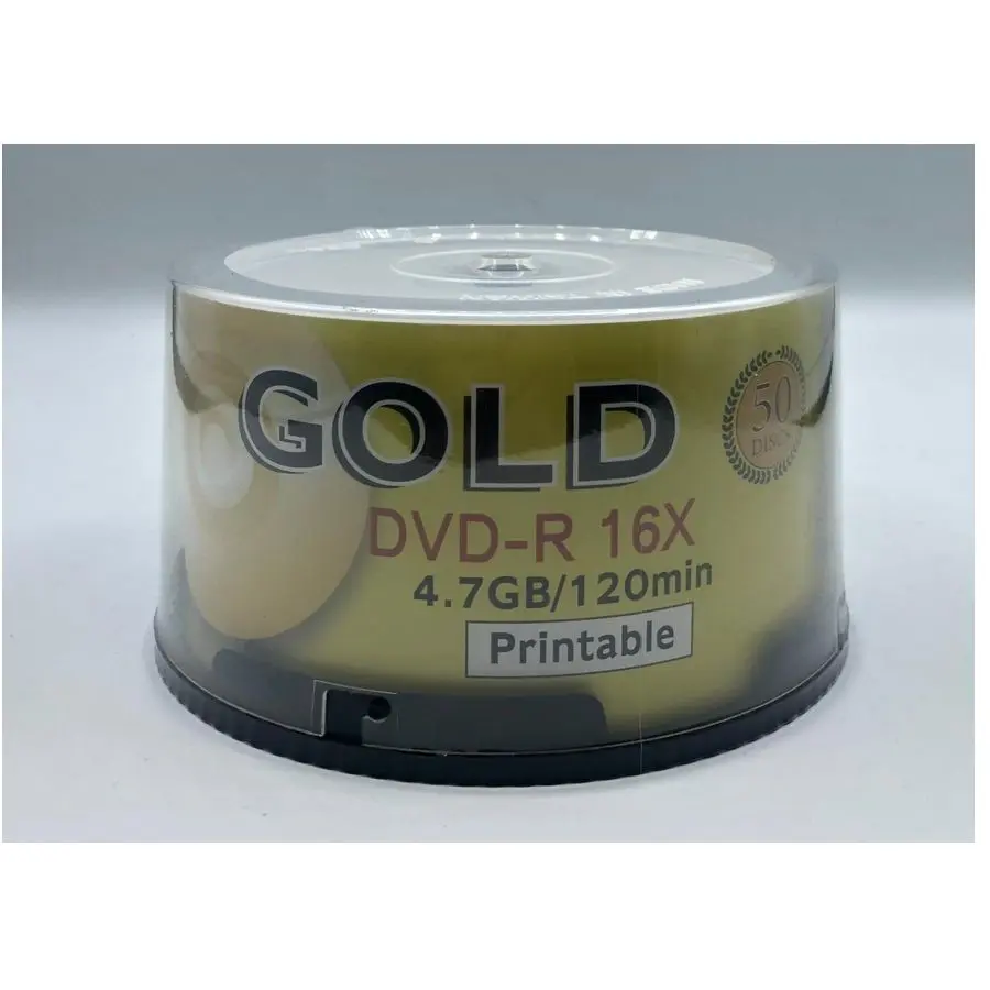 Gold DVD-R 16x | Оптический диск 4,7GB 120мин