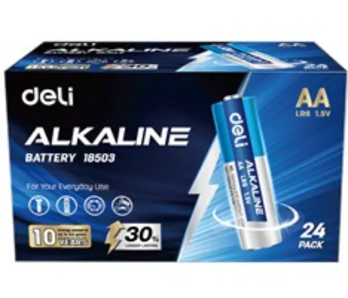 Deli No18503 | AA щелочная батарейка с увеличенным сроком службы