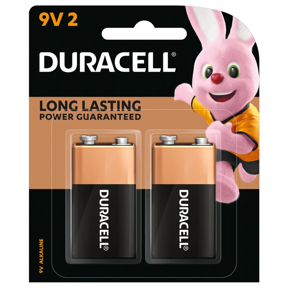 Duracell 9V | Щелочная батарейка долгий срок службы
