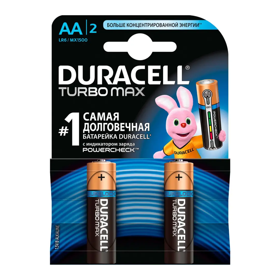 Duracell Turbo Max LR6/MN1500 | AA щелочные батарейки 4 шт.