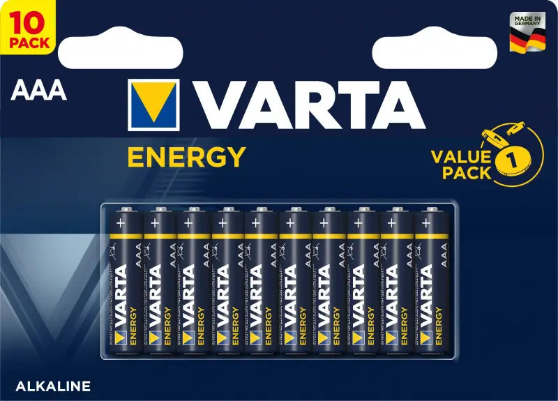 Varta LR03 4103 7075 | AAA Alkaline Battery 4 Pack LongLife
