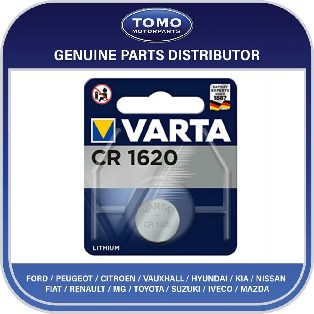 Varta CR1620 | Lithium Coin Battery 3V Long Life