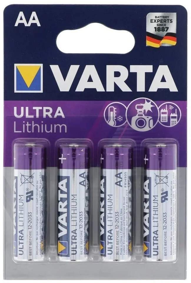Varta FR14505 | Литиевая батарейка AA длительного срока службы