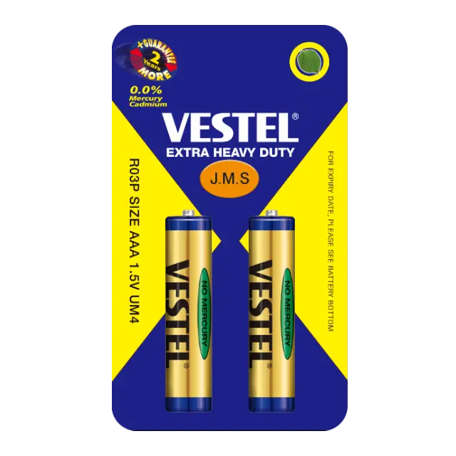 Vestel UM-4 R03P | Батарейка AAA 1,5В цинк-углерод