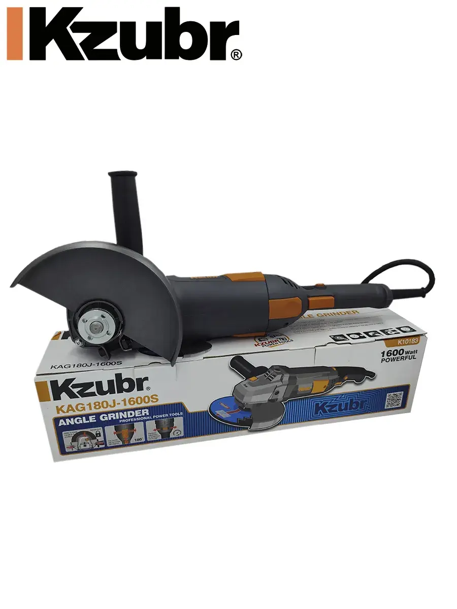 Kzubr KAG180J-1600S | Angle Grinder 1600 W 180 mm