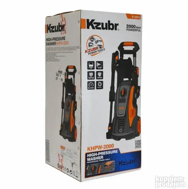 Kzubr KHPW-2000 | Ýokary Basyşly Arassalaýjy Senagat Derejeli