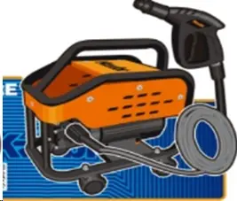 Kzubr KHPW-1850 | Ýokary Basyşly Arassalaýjy Berk gurluş