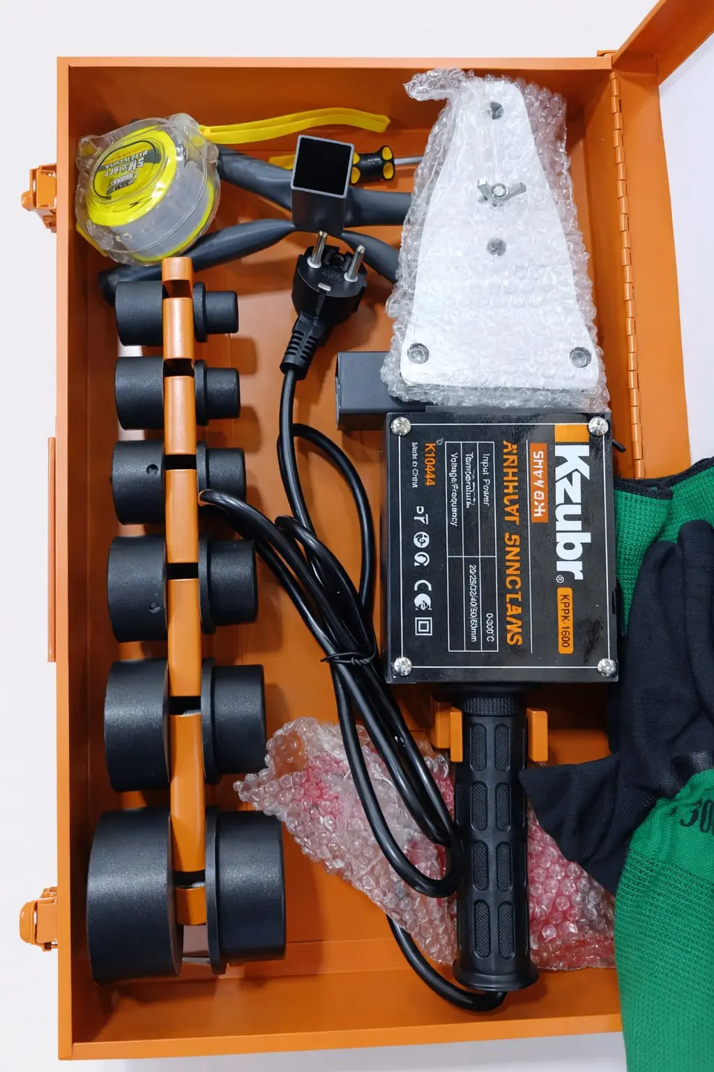 Kzubr KPPK-1600 | Plastic Pipe Welding Iron 1600W