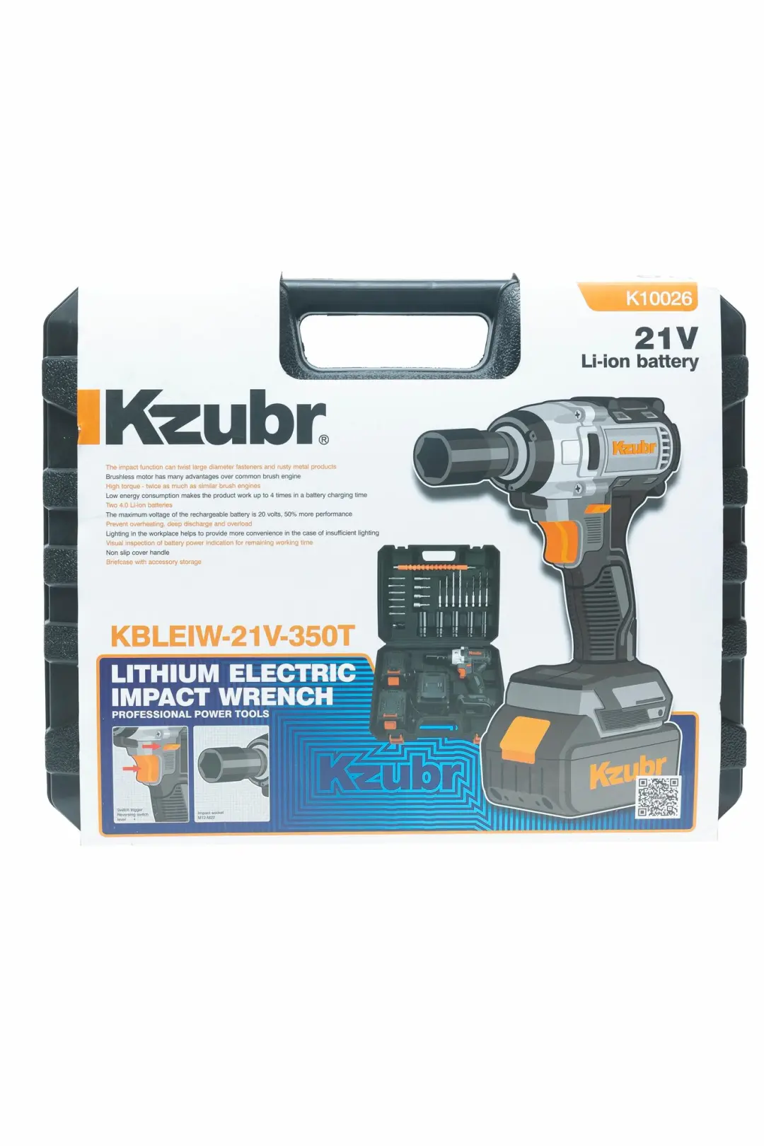 Kzubr KBLEIW-21V-350T | Cordless Screwdriver 21V Set