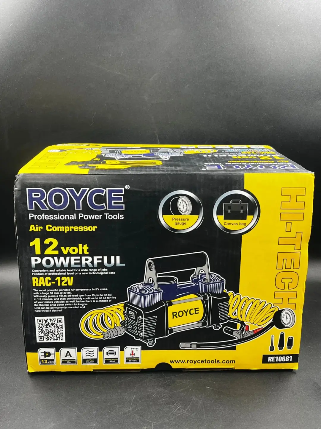 Royce RAC-12V | Akkumýulator Prikuriwateli we Nasosy 12V