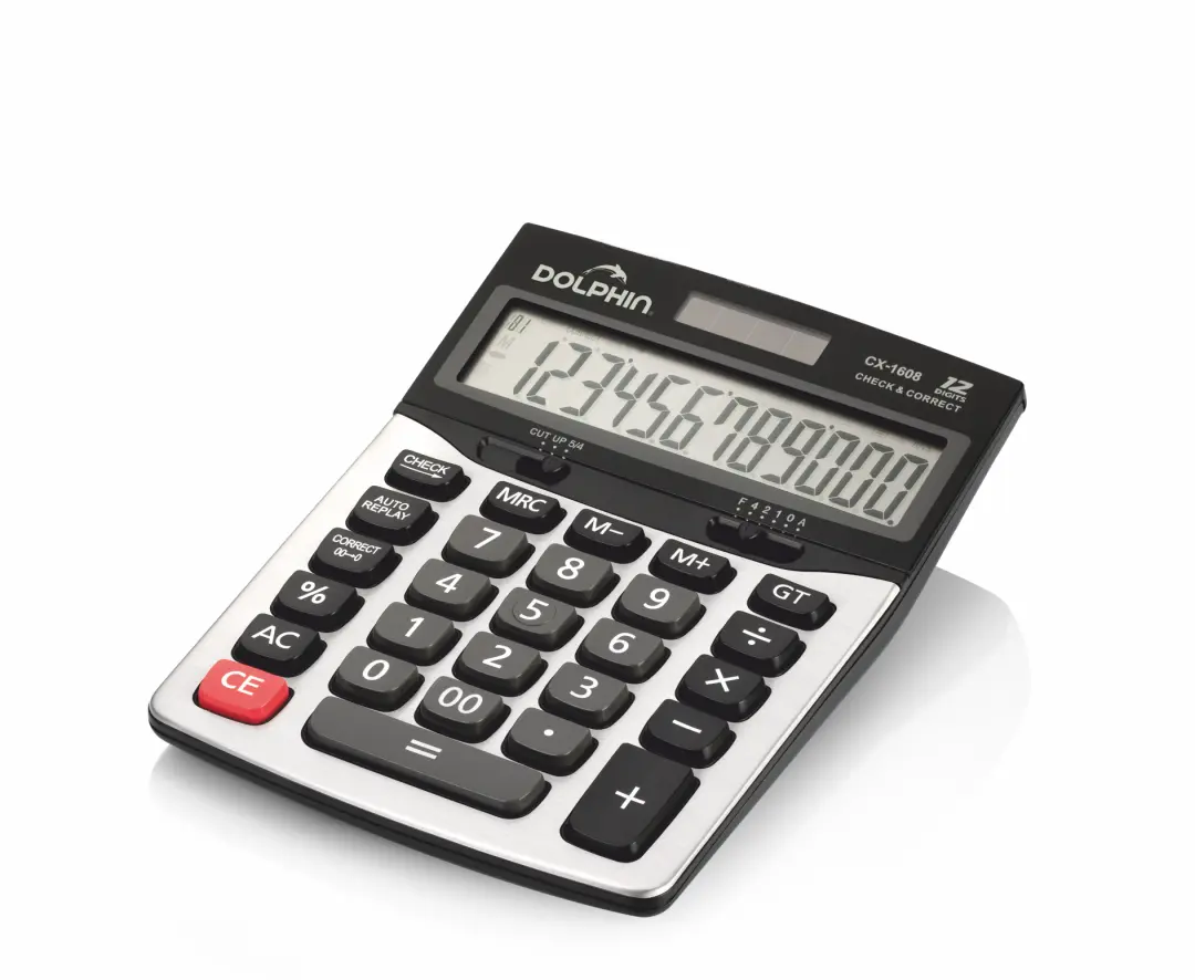 Dolphin CX-160 | Kalkulýator 12 belgili iki görnüşli uly ekran