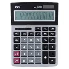 Deli 1672 | Desktop Calculator Large 12-digit Display