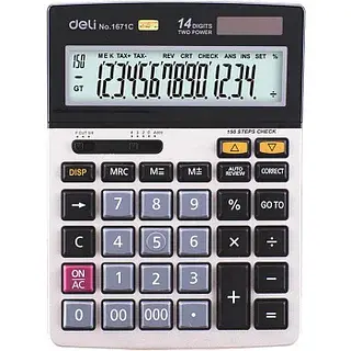 Deli 1671C | Калькулятор Надежная Работа