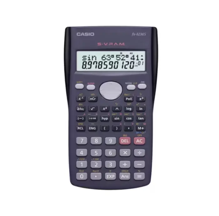 CAOSIIO DS-82MS-B | Calculator Dual-Line Display