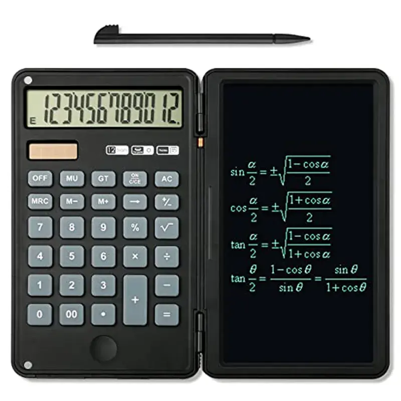 Calculator and Tablet 12 Digit Display