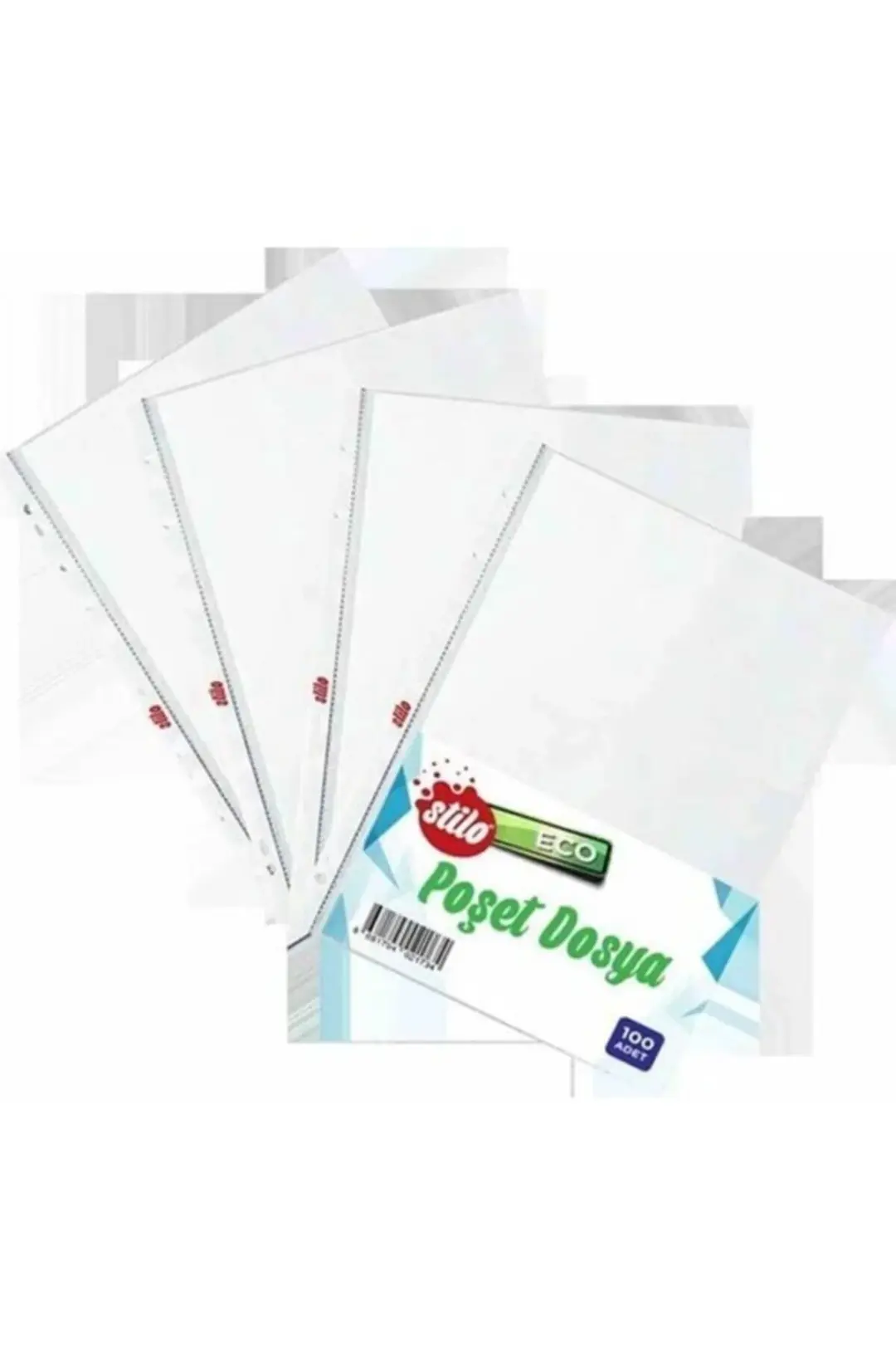 STILO Fayl A4 Poset Dosya | Файл для документов A4, упаковка 100 шт
