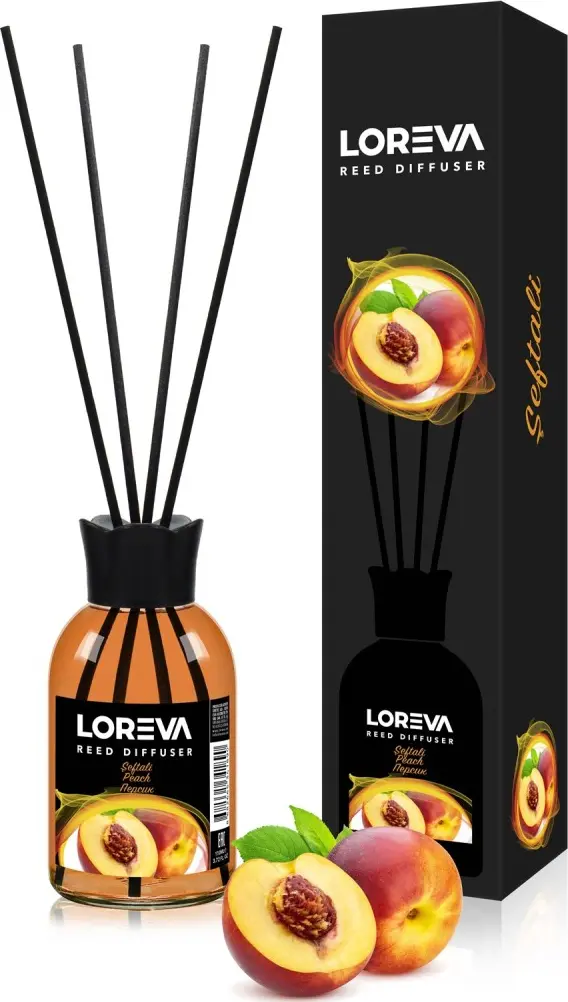 LOREVA 9100410 | Освежитель воздуха Бамбук-персик 110 мл