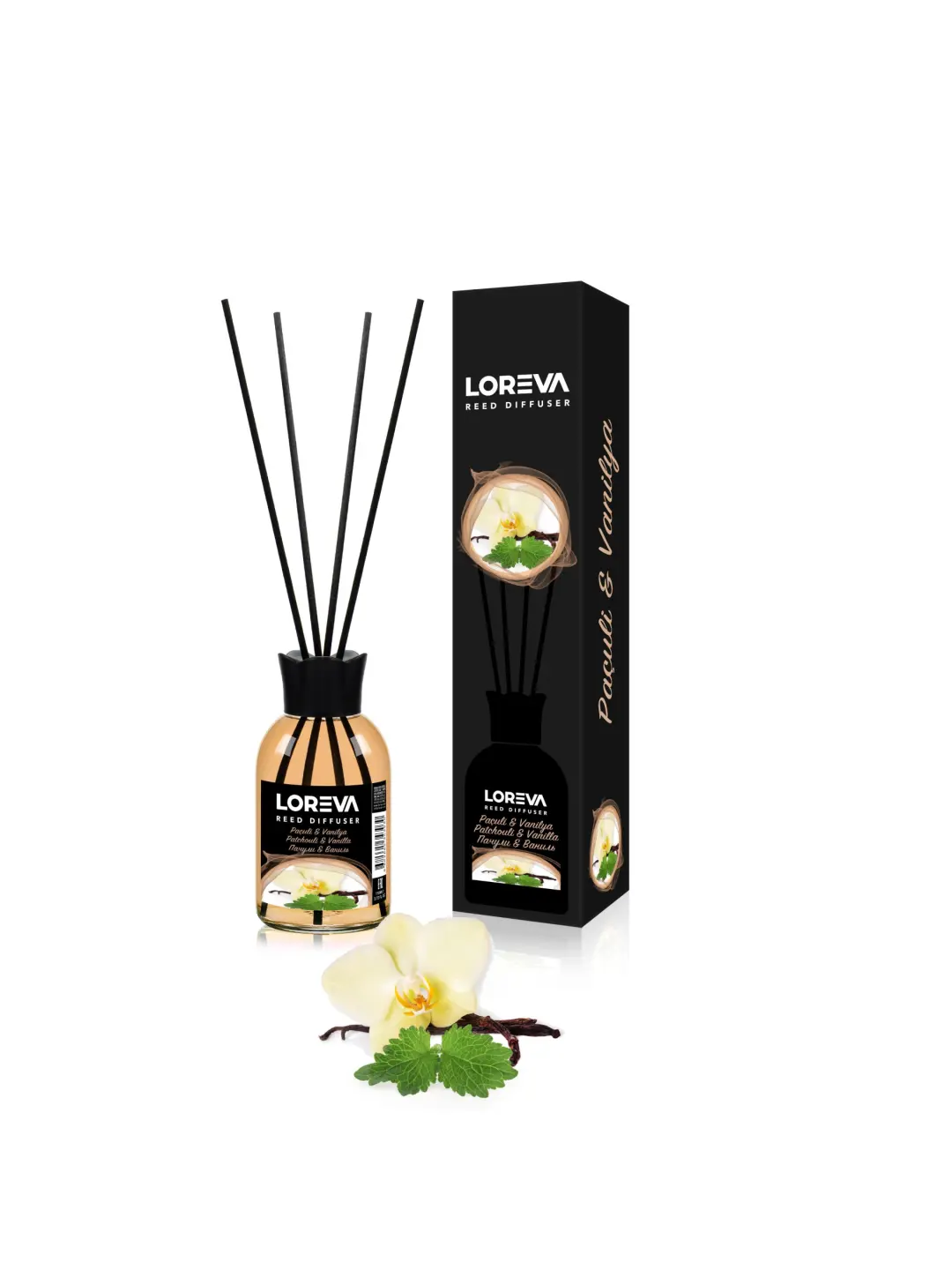 LOREVA 9100424 | Air Freshener Bamboo PACULI & Vanilla 110 ml