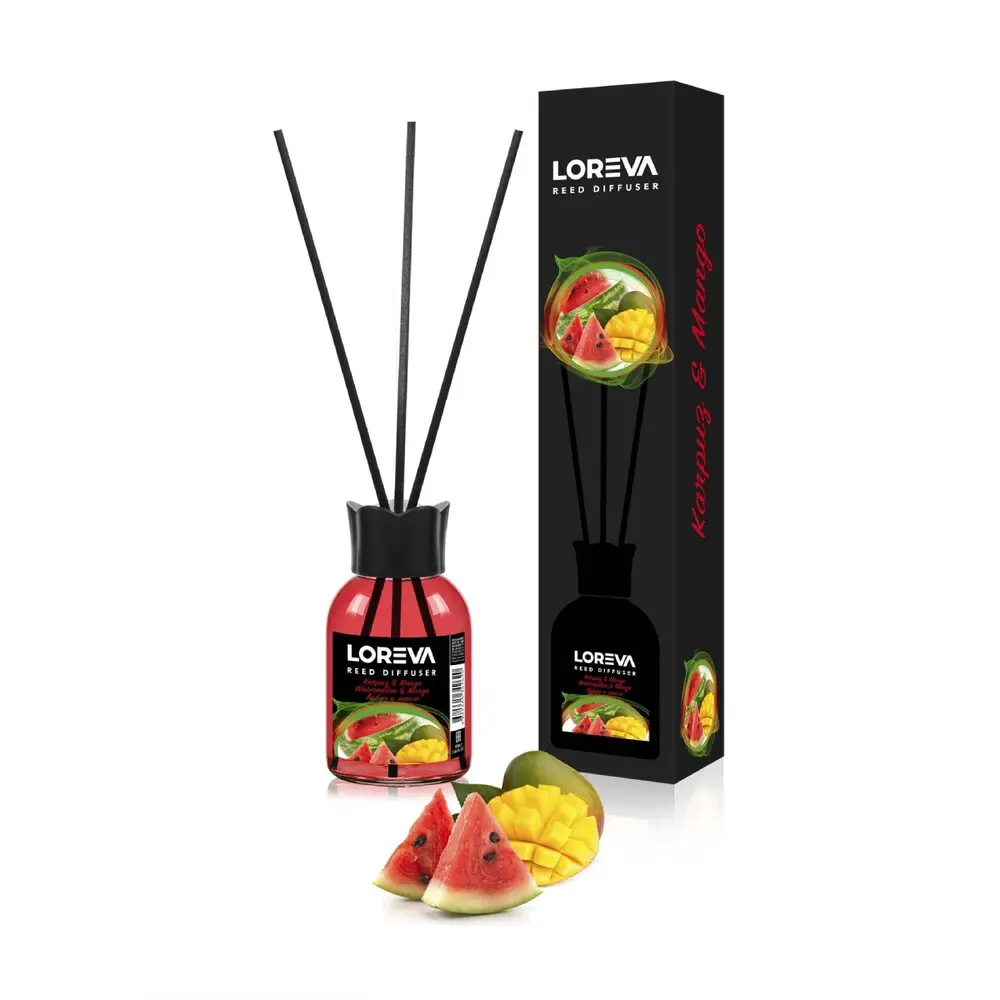 LOREVA 9100517 | Bamboo Air Freshener Watermelon & Mango 55 ml
