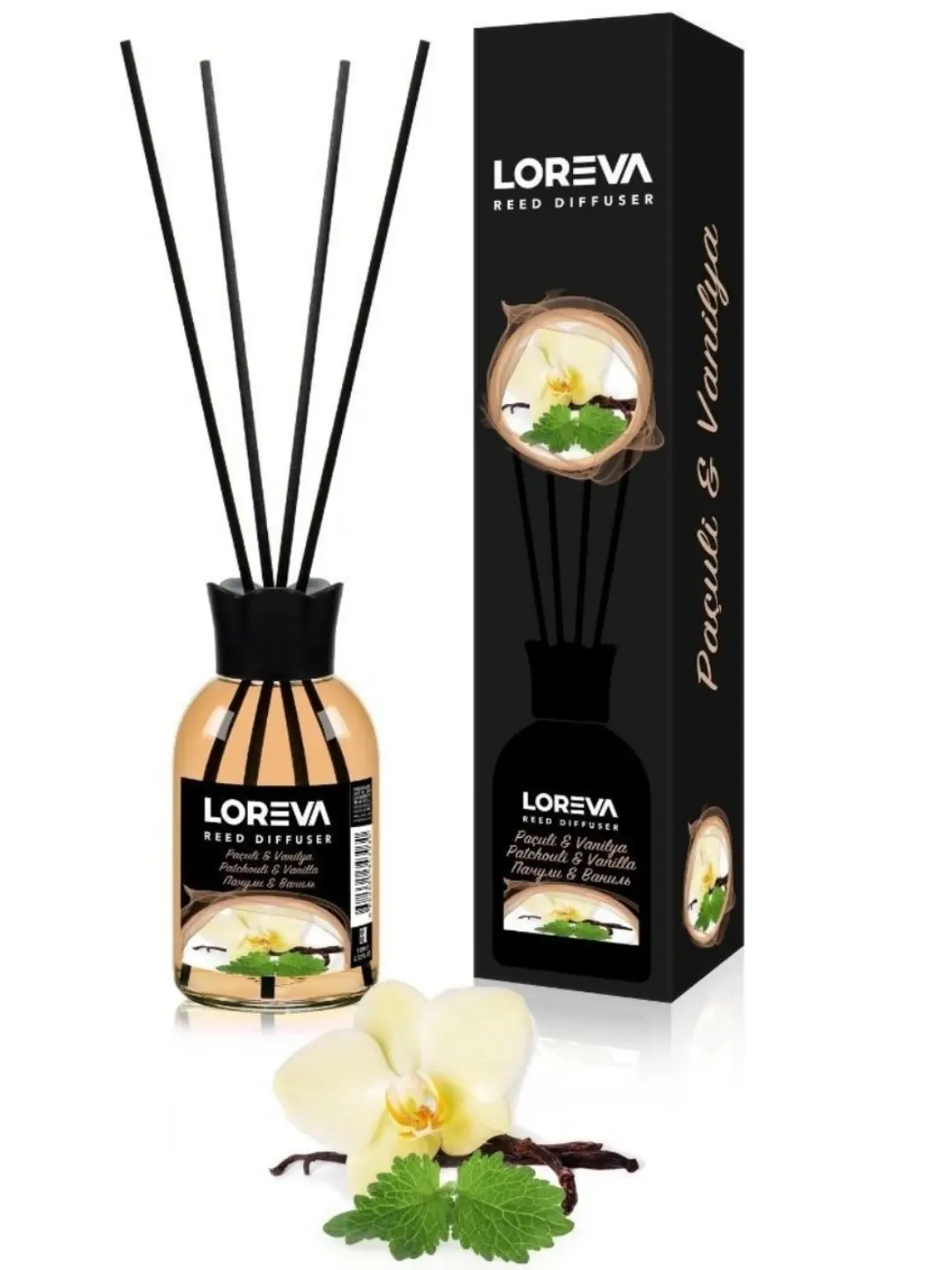 LOREVA 9100524 | Air Freshener Bamboo Patchouli & Vanilla 55ml